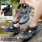 メンズ サンダル シューズ 靴 軽量 通気性 バーベキュー 滑り止め アウトドア キャンプ 海 川 BBQ 散歩