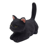 Ｌａｉｄ　ｂａｃｋアニマル　　黒猫