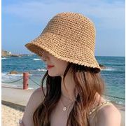 人気 韓国風 帽子 かわいい  麦わら帽子  ハット  レディース服 　   大人用  日焼け止め6色