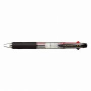 三菱鉛筆 なめらか油性ボールペン ジェットストリーム 3色 1.0mm 透明 SXE340010.T