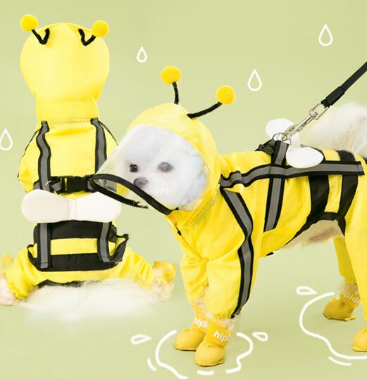レインコート 犬用 レインウェア ペット用品 ドッグウェア 雨着 可愛い 旅行 お出かけ 梅雨