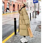 冬制作 ロング綿の服    韓国風 　レディース暖かい コート トップス ファッション防寒厚いコート ★M-2XL