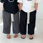 INS 2023夏新作 韓国子供服 ズボン ボトムス かわいい  ベビー服 韓国風 2色 90-140CM