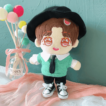 着せ替えぬいぐるみ ミニドール 着せ替え服 ぬいぐるみ用服 アイドル衣装 無属性ぬい玩具 服5点セット