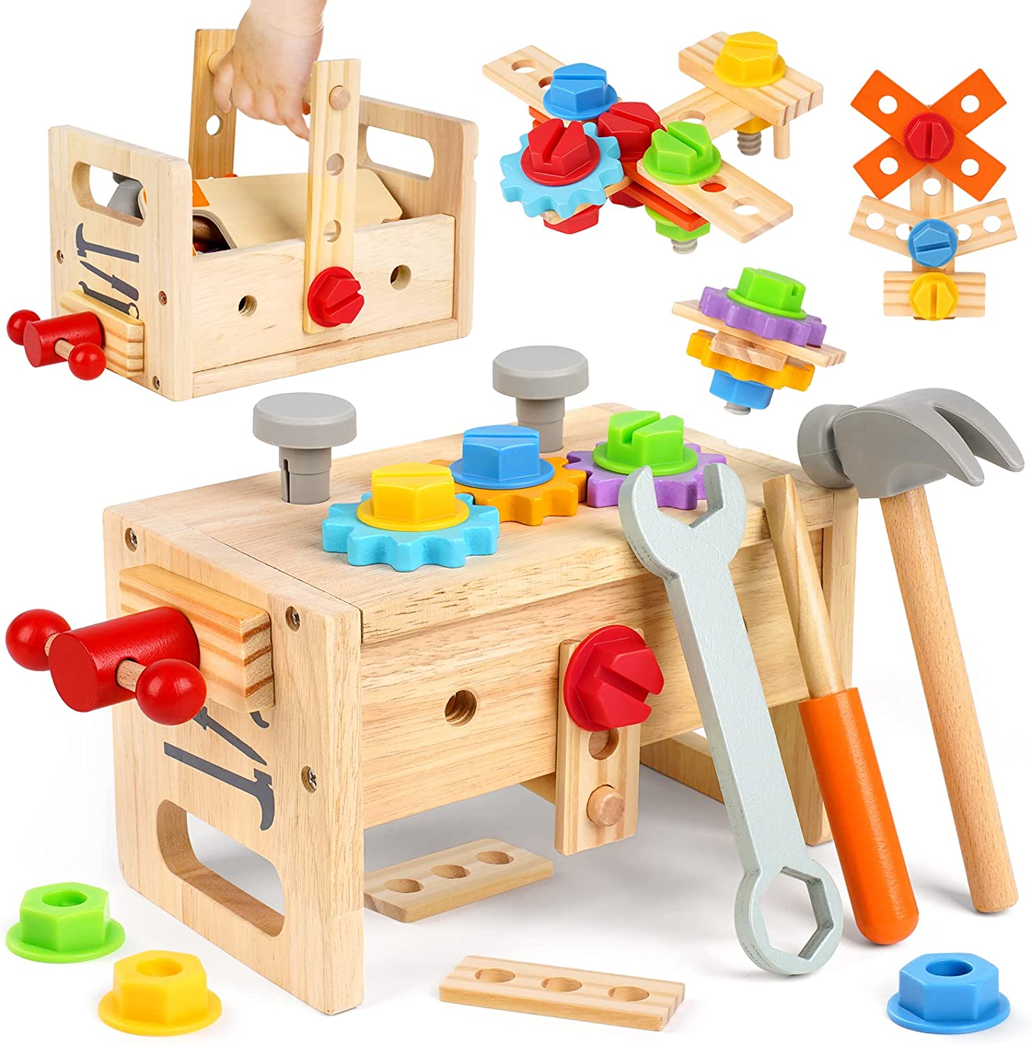 2023 夏 ins ファション小物   高級 おもちゃ 知育玩具 積み木 収納 木のおもちゃ ランキング