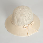 帽子女夏韓国太陽帽子大ひさし折り畳み式日焼け止めバケットハット色シルクハット