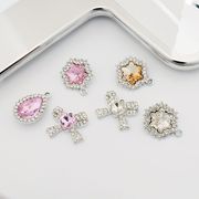 手芸diy用  合金デコパーツ チャームDIYパーツ ビーズパーツ DIY素材   アクセサリーパーツ  ペンダント