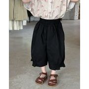 2024夏新作   韓国風子供服   キッズ服     子供ズボン   可愛い   女の子    ロングパンツ
