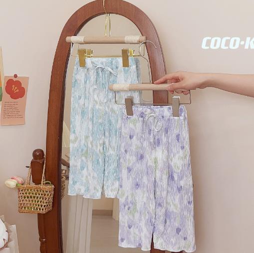 夏人気   新作    韓国風子供服    キッズ   ベビー服    ロングパンツ    カジュアル    かわいい    2色