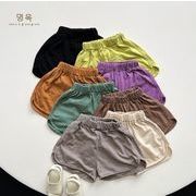 2023夏人気  韓国風子供服    キッズ   ベビー服    パンツ   ショートパンツ   男女兼用   可愛い   8色