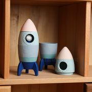 シリコン  おもちゃ   宇宙ロケット   子供用品   baby 知育玩具  ホビー用品   玩具ギフト