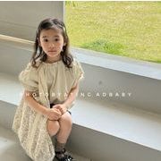 2024 夏 韓国風子供服  キッズ服  トップス  シャツ  ベスト  チョッキ  ブラウス  2色