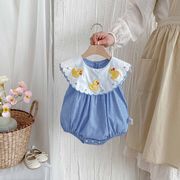 2025夏新作  韓国風子供服  ベビー服   キッズ    可愛い   ロンパース   つなぎ   女の子