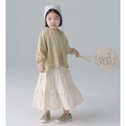 2024 ins 夏人気   韓国風子供服  スカート  ボトムス  女の子  カジュアル 親子服
