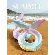 2024夏   ハワイ   子供浮き輪   ビーチ用   大人   水遊び用品   外遊び      水泳   海水浴  人魚姫