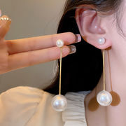 韓国風  レディース   耳飾り    ピアス  イヤリング  ファッション  フリンジ   アクセサリー  真珠
