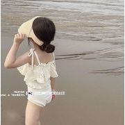2023 韓国風子供服 キッズ 水着  女の子  ハワイ  連体服  オールインワン 水泳ベビー服
