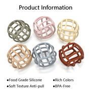 人気   ベビー用品   赤ちゃん　歯固め    出産祝い   歯ぎしりのおもちゃ  シリコン   5色