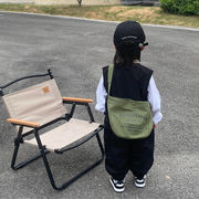 韓国ファッション   子供バッグ   収納バッグ   手提げ 斜め掛けバッグ   男女兼用  エコバッグ  4色