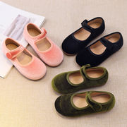 ins  韓国風子供服   子供靴   単靴    シューズ    キッズ靴     3色【内長14.5-22cm】