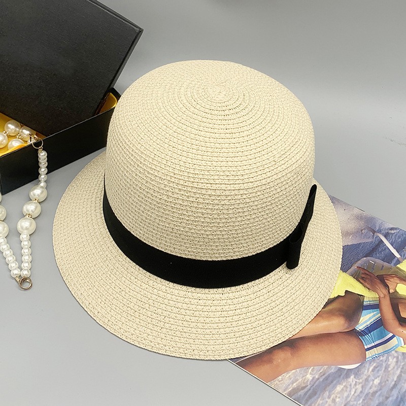 韓国ファッション親子春夏モデル麦わら帽子海辺に出かける日除け日焼け止めカジュアル帽子