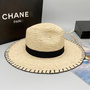 韓国麦わら帽子帽子バケットハット女性日除け帽子通気性大庇太陽帽子新作シルクハット