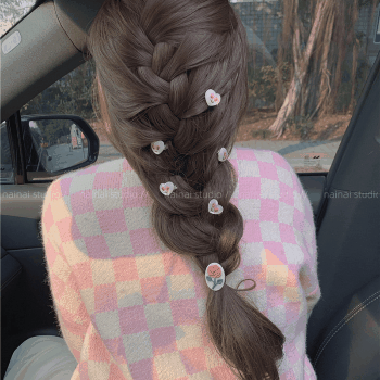 春夏新品 超人気の髪飾り ヘアアクセサリー ヘアピン アクリル樹脂 チューリップ薔薇 バンスクリップ