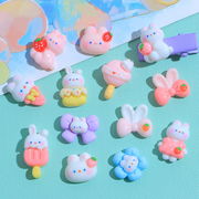 デコパーツ　手芸DIY デコレーションパーツ　アクセサリー材料　貼り付けパーツ　クラフト