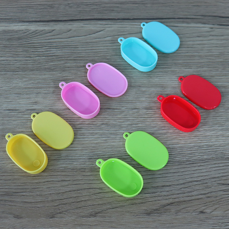 チャーム ミニ皿 手芸材料 飾り写真撮影の小道具 卓上置物 プラスチック 粘土用皿