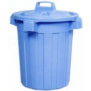 【日本製業務用に最適】本体とフタセット丸型ペール大型90L（ピジョンペール90L）