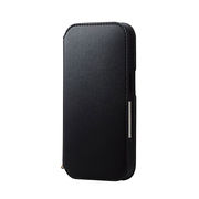 エレコム iPhone 14 Pro ソフトレザーケース 磁石付 NEUTZ PM-A22