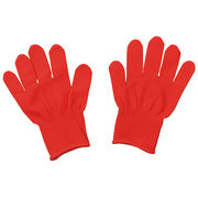 【50個セット】 ARTEC カラーライト手袋 赤 ATC14596X50