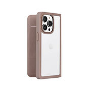 LEPLUS NEXT iPhone 14 Pro 軽量・背面クリアフラップケース Ama