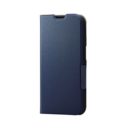 エレコム iPhone 14 Pro ソフトレザーケース 薄型 磁石付 PM-A22CPL