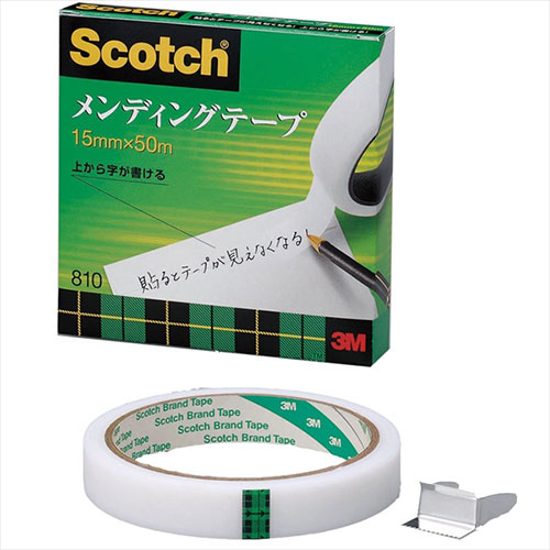 【5個セット】 3M Scotch スコッチ メンディングテープ 15mm×50m 3M-