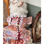 ドレス 手作り犬服 猫服   ネコ雑貨  ペット服 ペット用品  ワンピース 犬用品 ドッグウェア