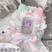 ぬいぐるみ痛バッグ缶バッジ用 缶バッジケースロリータ  推し活 装飾缶バッジ 推し 応援