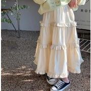 春秋新作 韓国風子供服  ベビー服   キッズ   女の子  スカート  ロング  ファッション