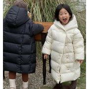 冬新作   韓国風子供服     コート  長袖  トップス  暖かい服    ダウンコート   男女兼用  2色