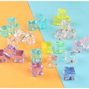 氷  アイス  アクセサリーパーツ   貼り付けパーツ スマホケース美容 手芸diy用デコレーション