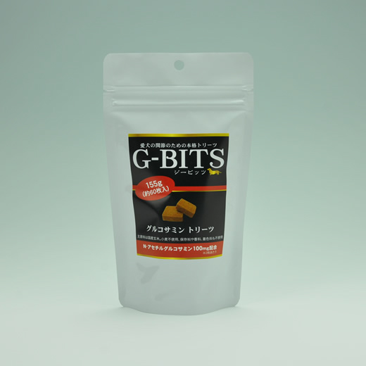 [サンユー研究所]G-BITS グルコサミントリーツ155g (約60枚入り)