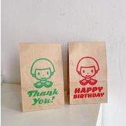 INS新作  紙袋 韓国風    包装袋  収納袋    撮影道具  おみやげ袋  紙袋を 収納し 誕生日  贈り物