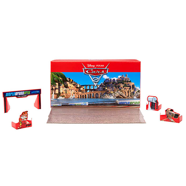 MATTEL 1:55 DISNEY PIXAR CARS 2 PORTO CORSA SET【カーズ】ミニカー