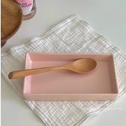 トレイ    置物    飾り盤    セラミック皿   撮影道具   ピンクお皿