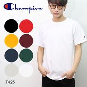 チャンピオン【Champion】T425 ミッドウェイト 5.2オンス Tシャツ 無地 クルーネック 半袖  US規格