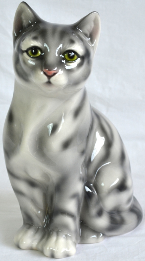 陶器アニマル　猫