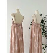 2023夏INS新作★カジュアル タイ風 デザイン性抜群   気質 ワンピース