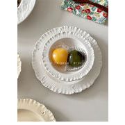 大感謝祭限定 洋食皿 ケーキ皿 シンプル セラミック皿 家庭用 高顔 食パン 北欧風 トレンド デザート皿