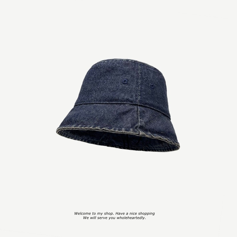 漁夫帽　デニム帽子　バスケットハット　春夏　紫外線対策　折りたたみ　韓国ファッション UVカット