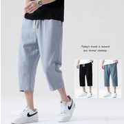 メンズ 7分丈 ボトムスカジュアルパンツ 男性用 プレゼント メンズファッション